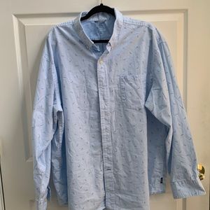 Men’s Izod Saltwater button down shirt